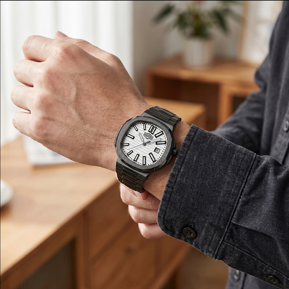 Smartwatch Watches Brands For Men - HEROFORCE New Sapphire Waterproof Men Watch