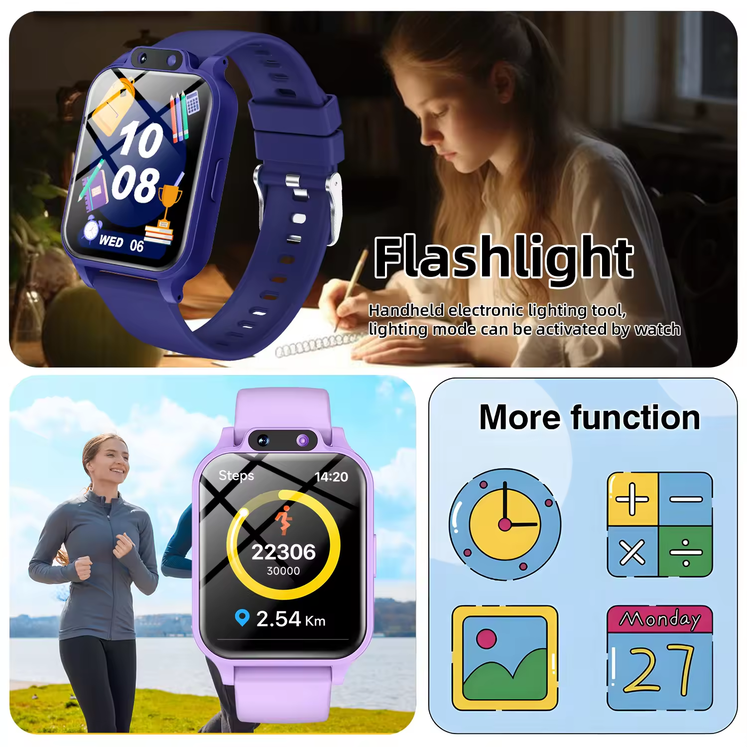 Hot Sale Kids Smart Watch: Cal - مراجعة Smartwatch Watches For Kids Sale وسعره