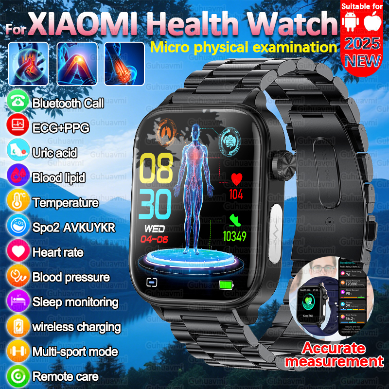 2025 New For XIAOM1 ECG+PPG Bl - مراجعة Smartwatch New Watches For Women وسعره
