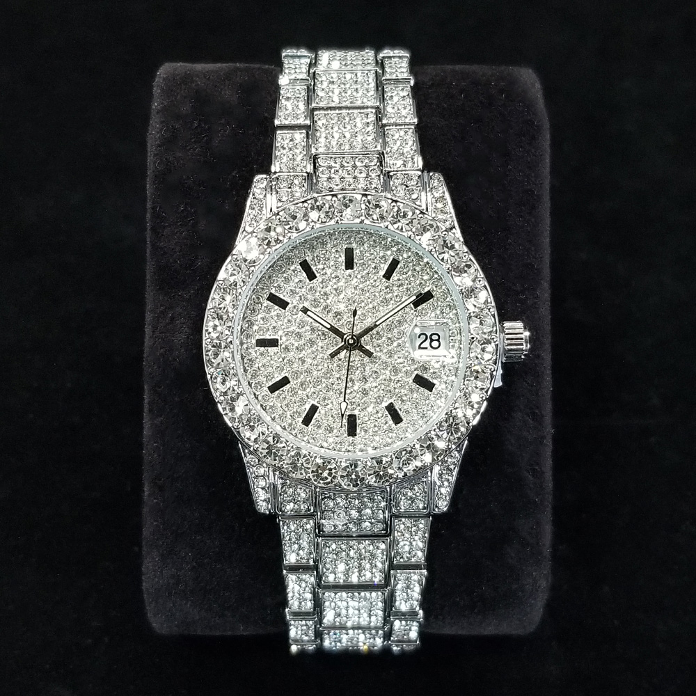 Elegant Diamond Watches Female - مراجعة Anti-Magnetic Watch وسعره