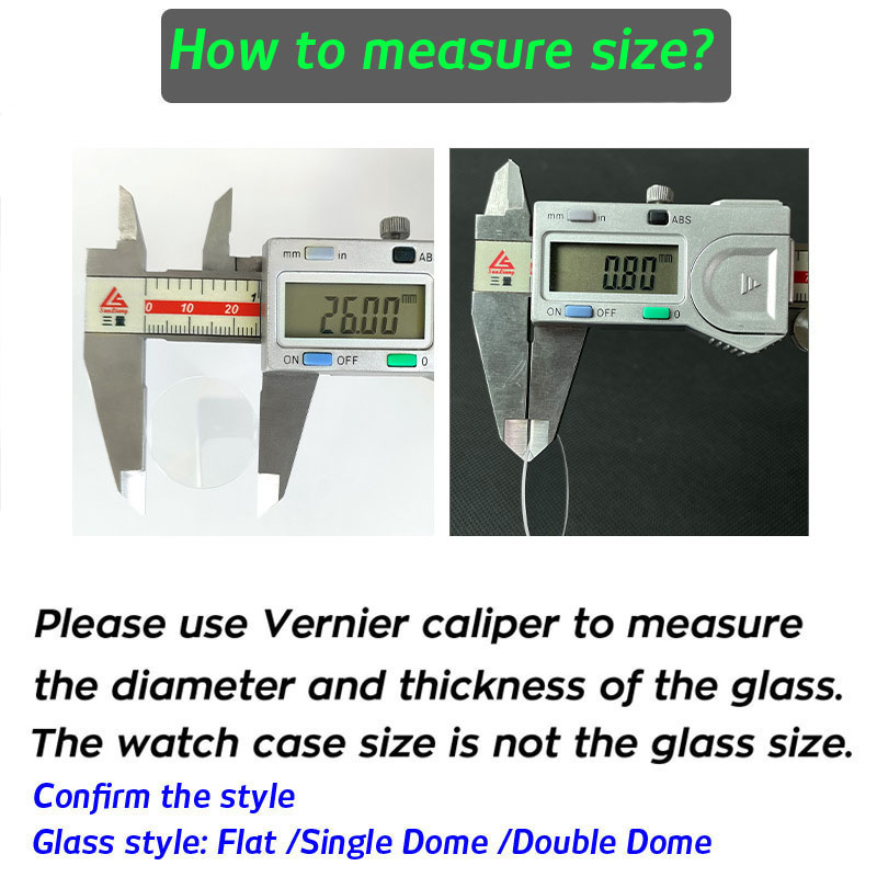 Sapphire Watch Glass Replaceme - مراجعة Watch Crystal Replacement وسعره