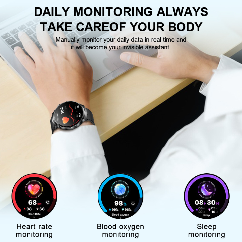 LIGE Men Smart Watch BT Call W - مراجعة Smartwatch Noise Watches For Men وسعره