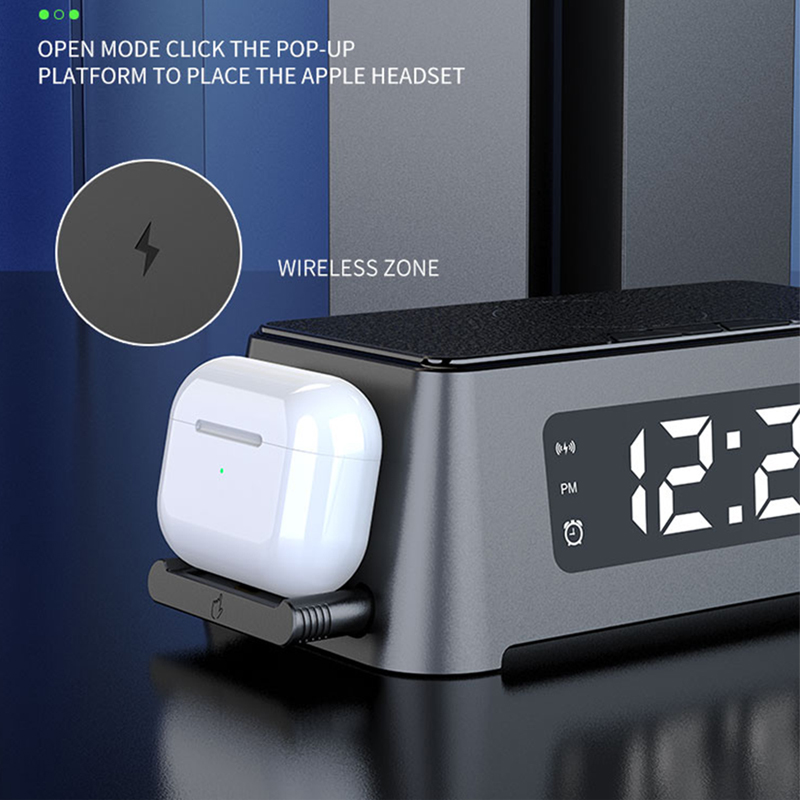 15W Qi Alarm Clock Wireless Ch - مراجعة Watch Xs8 وسعره