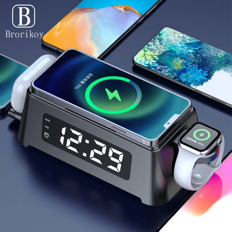 15W Qi Alarm Clock Wireless Ch - مراجعة Watch Xs8 وسعره