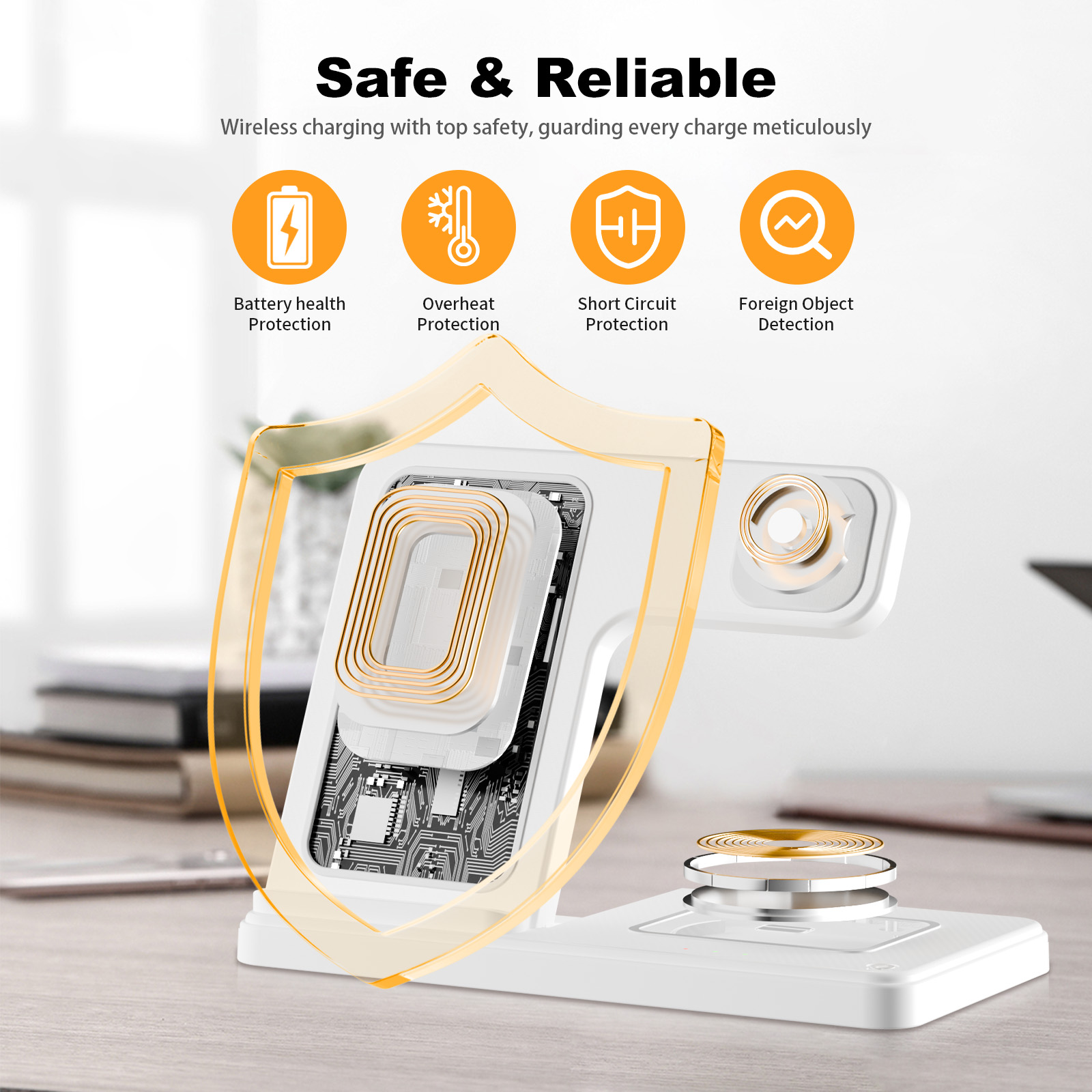 15W Magnetic Wireless Charger  - مراجعة Smartwatch Apple Watch وسعره