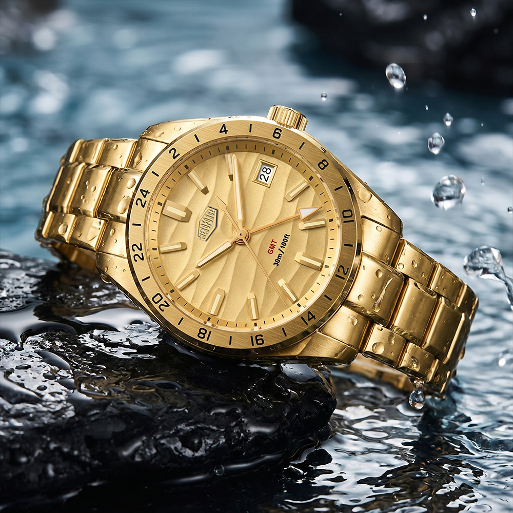 Quality Original GMT Men Clock - مراجعة Smartwatch Watches Brands For Men وسعره