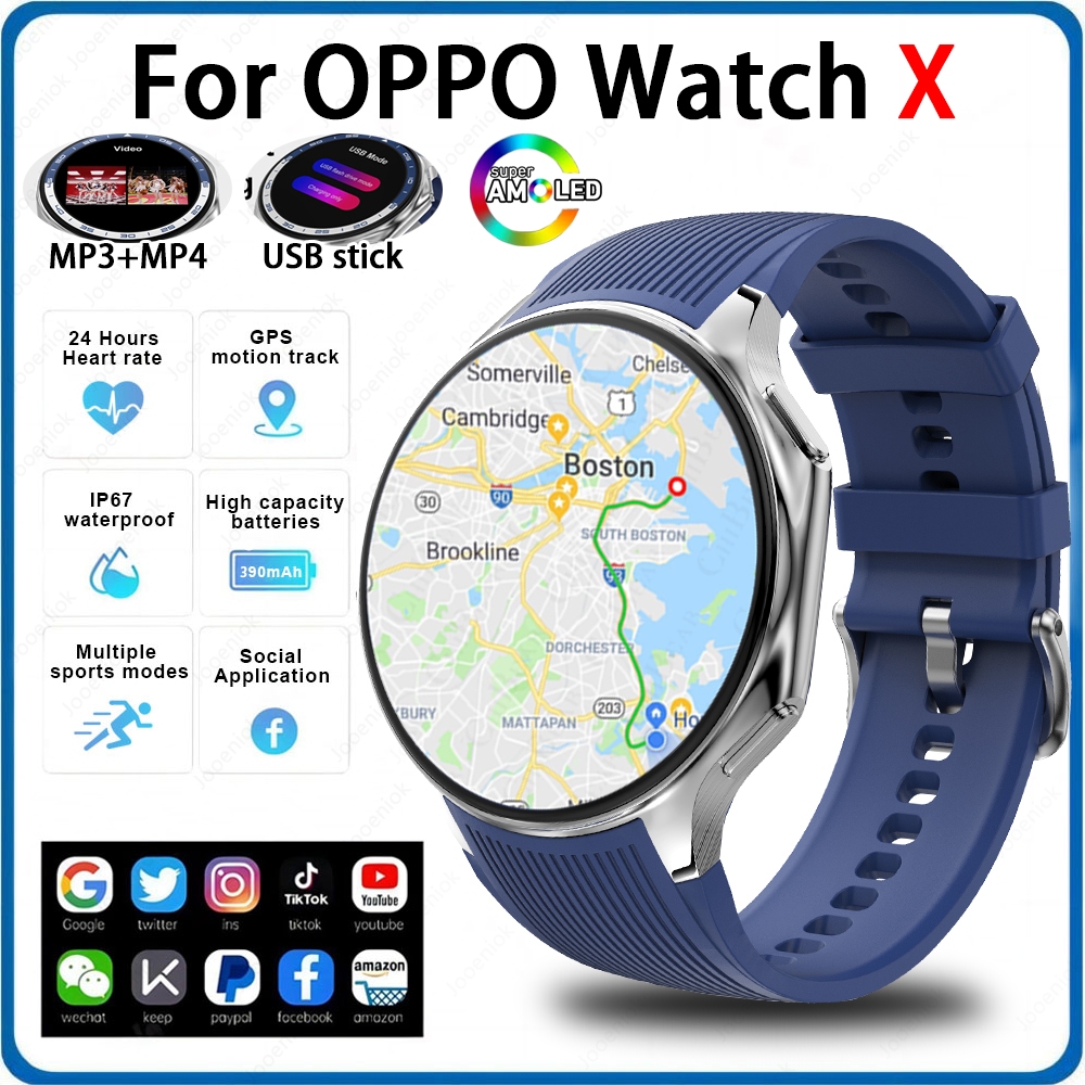 OPPO Watch X AMOLED 32GB Smart - مراجعة Timex Watches Smartwatch وسعره