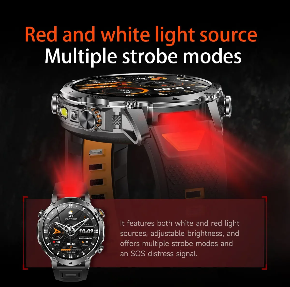 Brand+1400mAh Big Battery Smar - مراجعة Smartwatch Watches Brands For Men وسعره