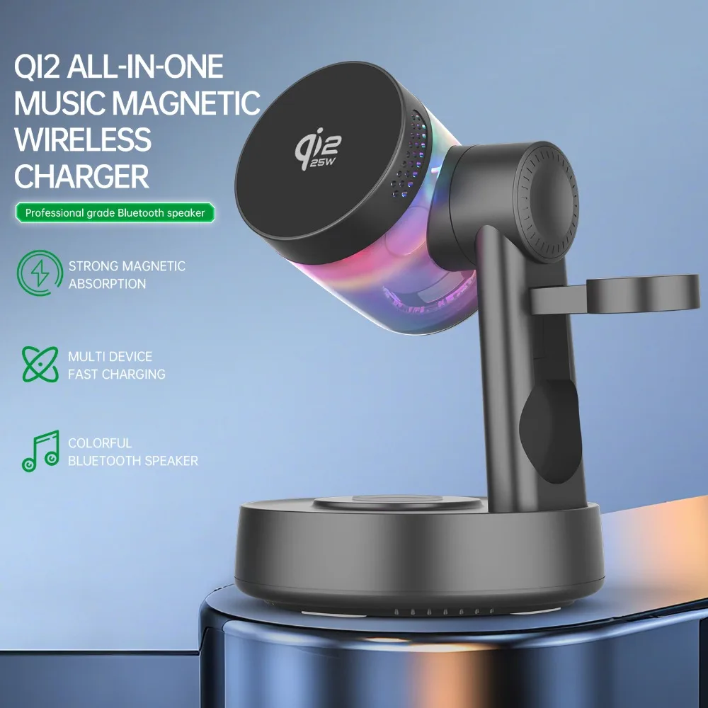 Qi2 25W RGB Light Magnetic Wir - مراجعة Smartwatch Watches Compatible With Iphone وسعره