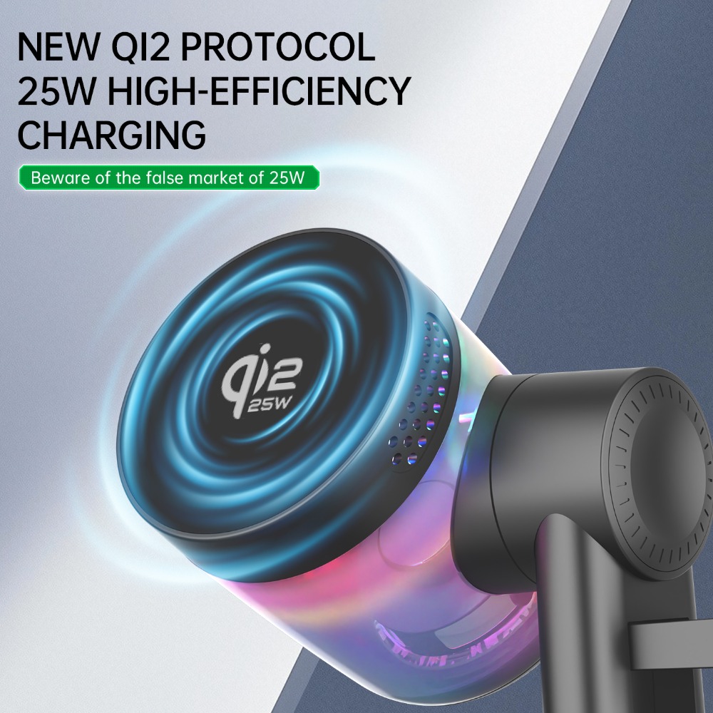Qi2 25W RGB Light Magnetic Wir - مراجعة Smartwatch Watches Compatible With Iphone وسعره