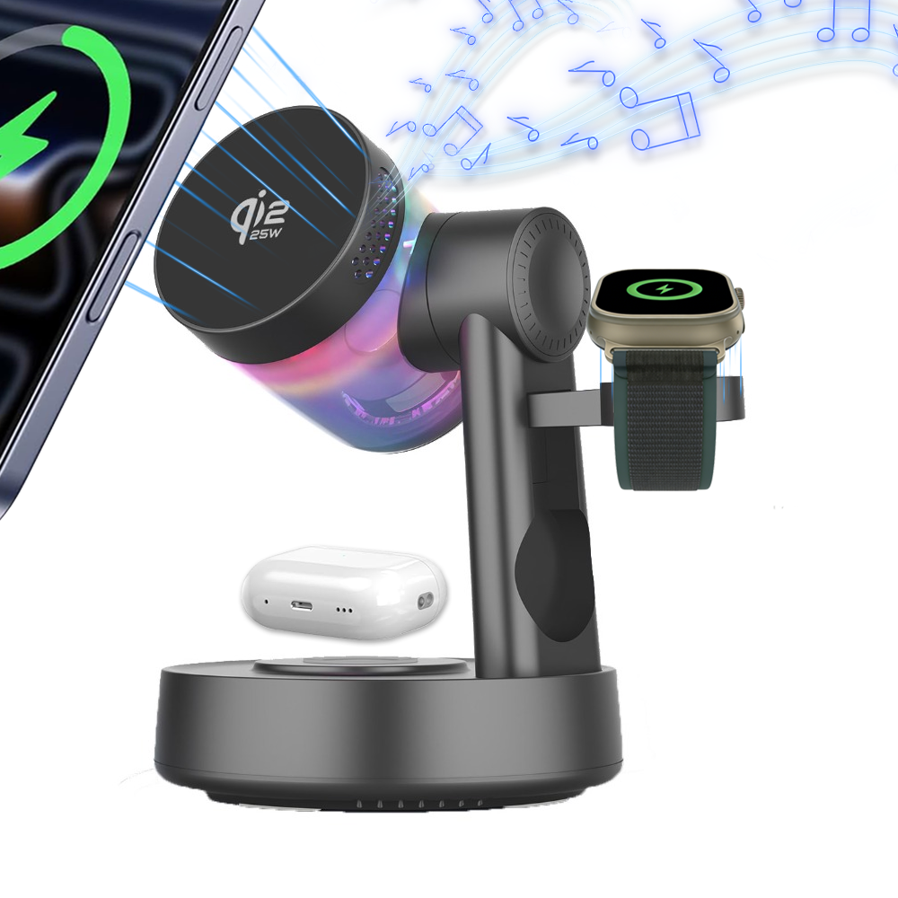 Qi2 25W RGB Light Magnetic Wir - مراجعة Smartwatch Watches Compatible With Iphone وسعره
