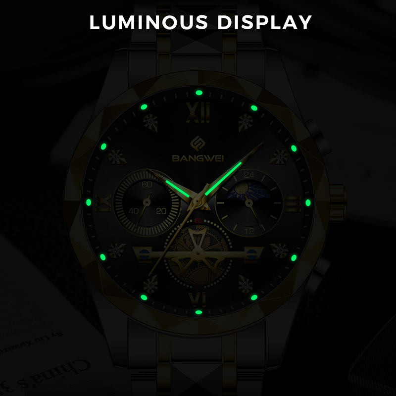 BANGWEI Mens Watches LIGE Top  - مراجعة Smartwatch Watches Brands For Men وسعره