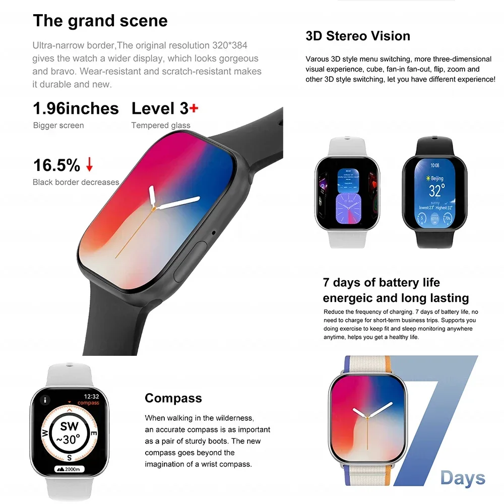 2025 New Original for Apple DT - مراجعة Smartwatch New Watches For Women وسعره