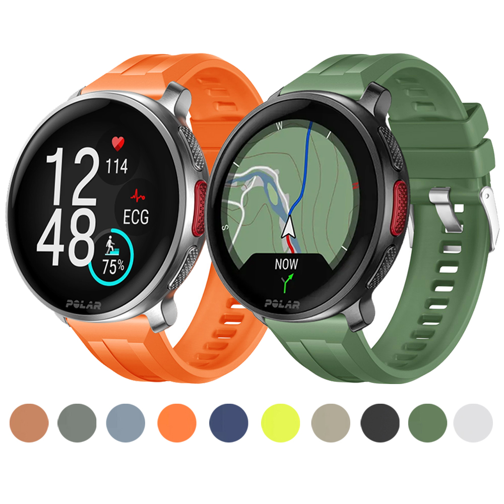 22mm Silicone Strap For Polar  - مراجعة Titan Watches Smartwatch وسعره