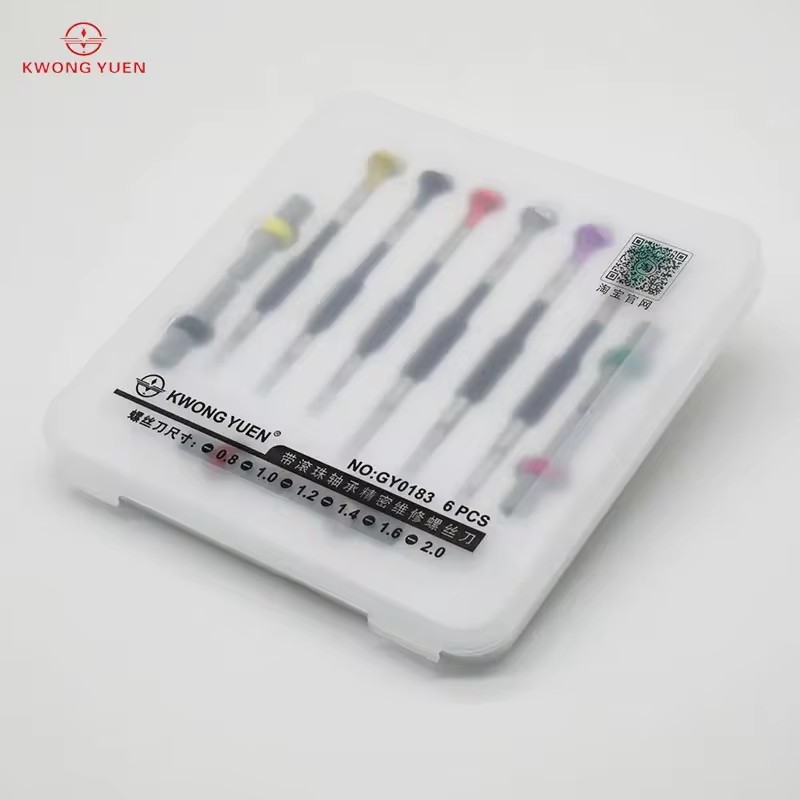 Kwong YUEN Stainless Steel 6PC - مراجعة Watchmaker Screwdriver وسعره