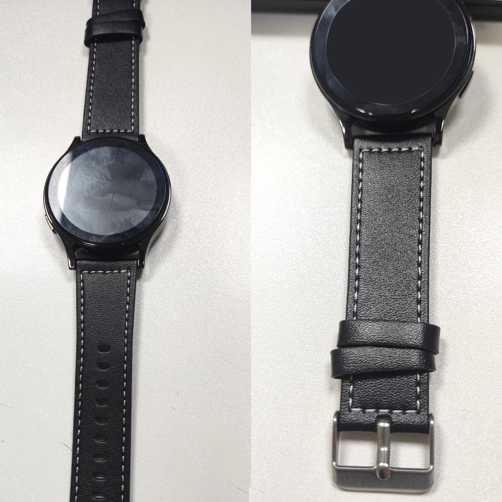 20 22mm Soft Leather strap For - مراجعة Titan Watches Smartwatch وسعره