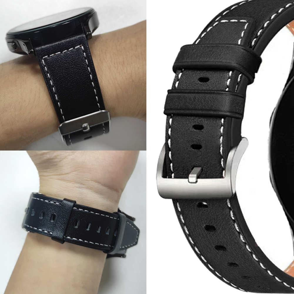 20 22mm Soft Leather strap For - مراجعة Titan Watches Smartwatch وسعره