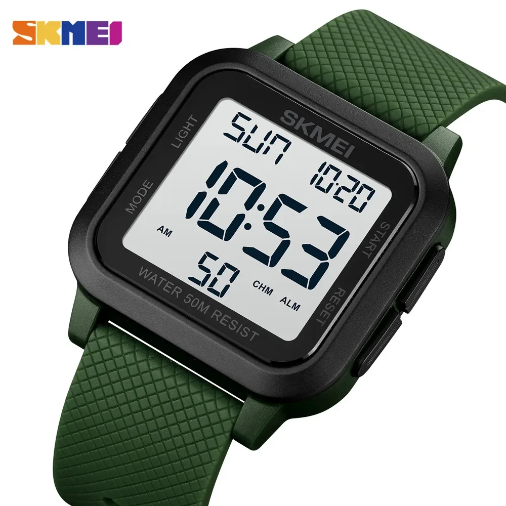 SKMEI1894 Men Alarm Chrono Clo - مراجعة Tide Watch Surf وسعره