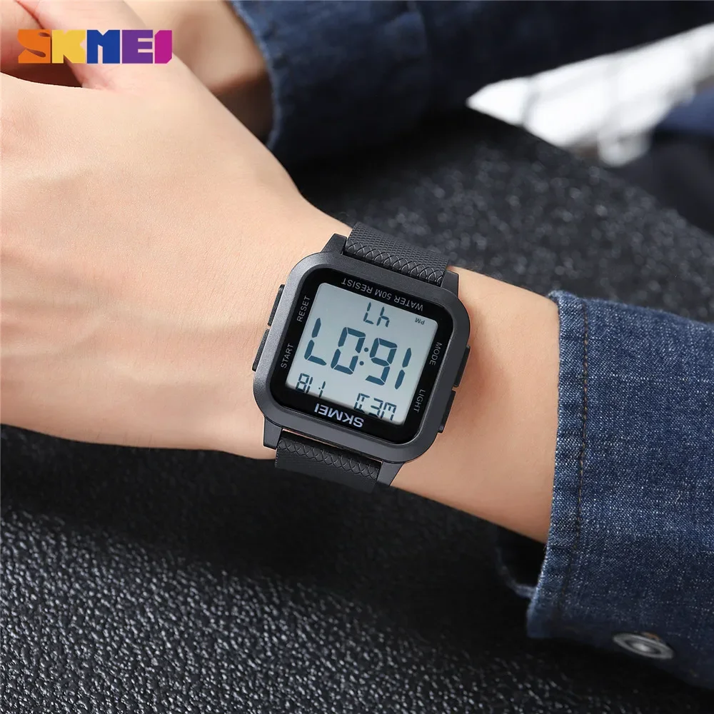SKMEI1894 Men Alarm Chrono Clo - مراجعة Tide Watch Surf وسعره