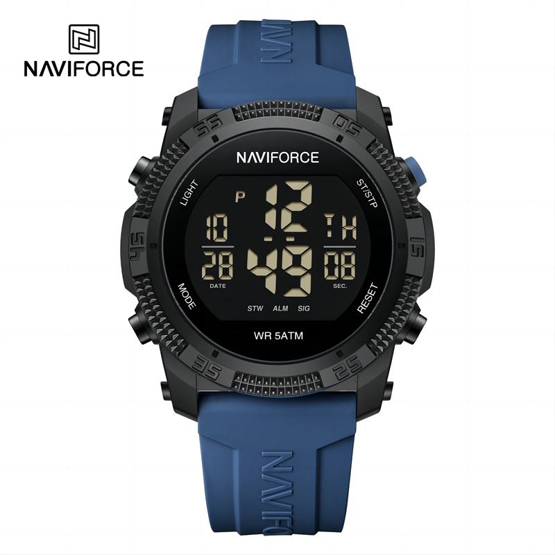 Naviforce 7104 Luxury Men Fash - مراجعة Tide Watch Surf وسعره