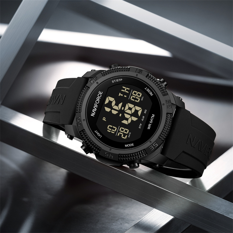 Naviforce 7104 Luxury Men Fash - مراجعة Tide Watch Surf وسعره