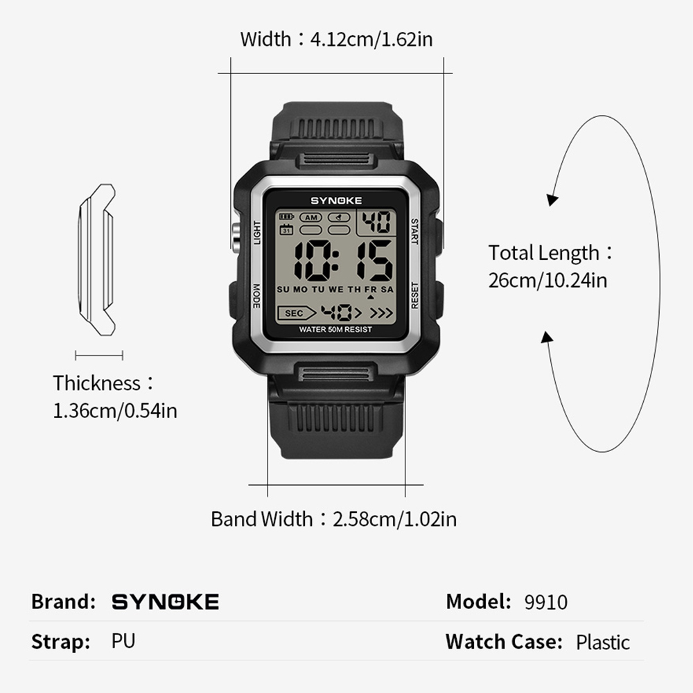 Military Watches for Men, Tact - مراجعة Tide Watch Surf وسعره