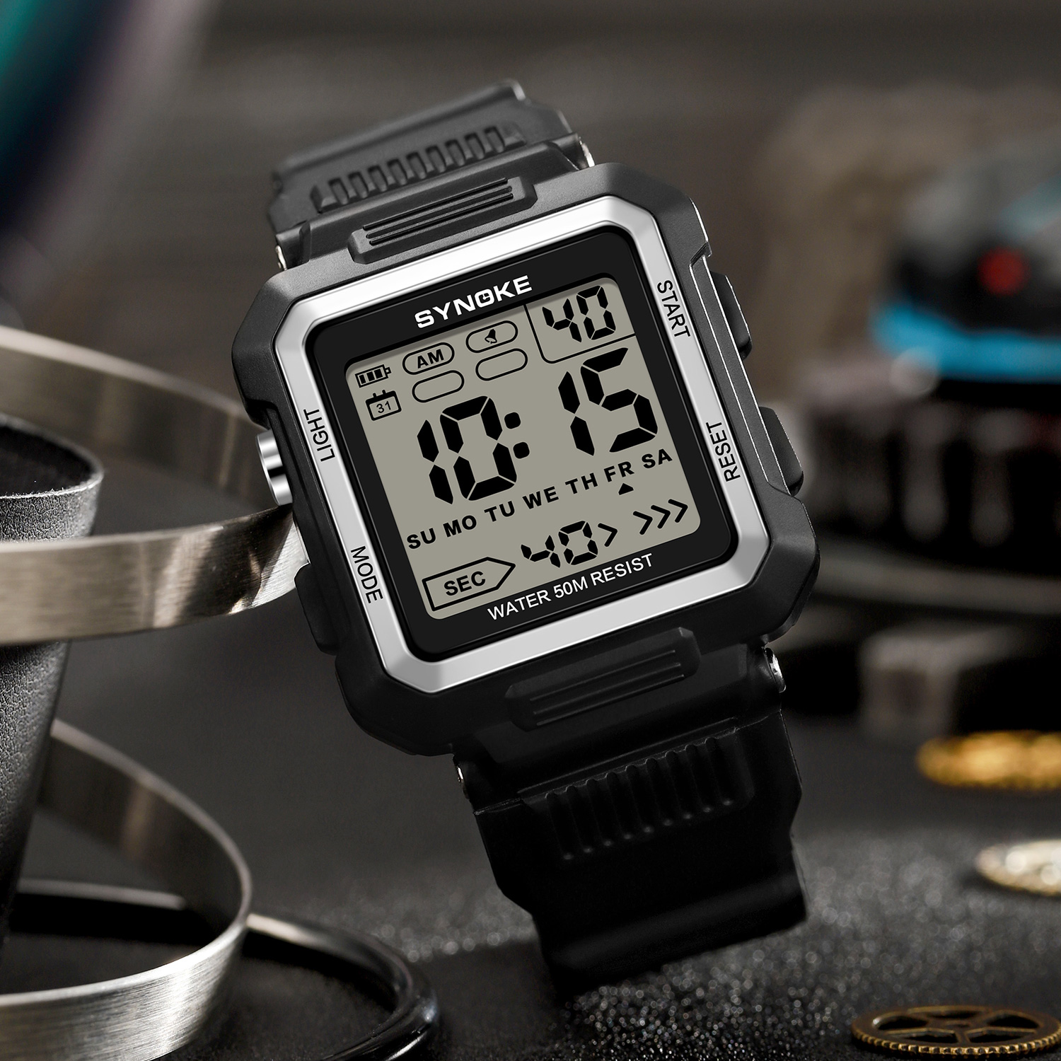 Military Watches for Men, Tact - مراجعة Tide Watch Surf وسعره