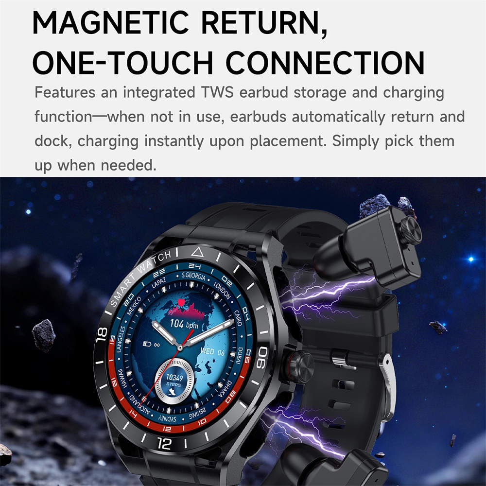 696 Men Blue Tooth Call Earpho - مراجعة Smartwatch Noise Watches For Men وسعره