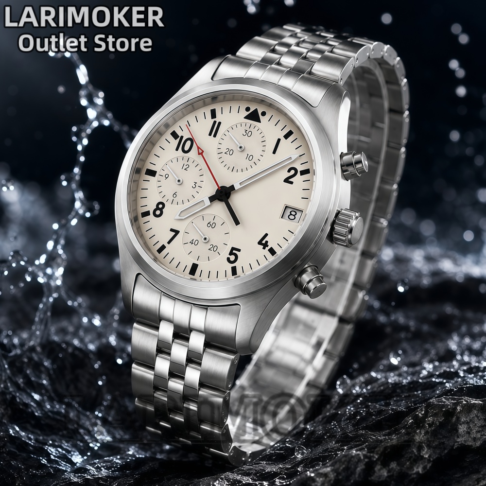 LARIMOKER 38MM VK67 Meca Quart - مراجعة Timex Watches Smartwatch وسعره