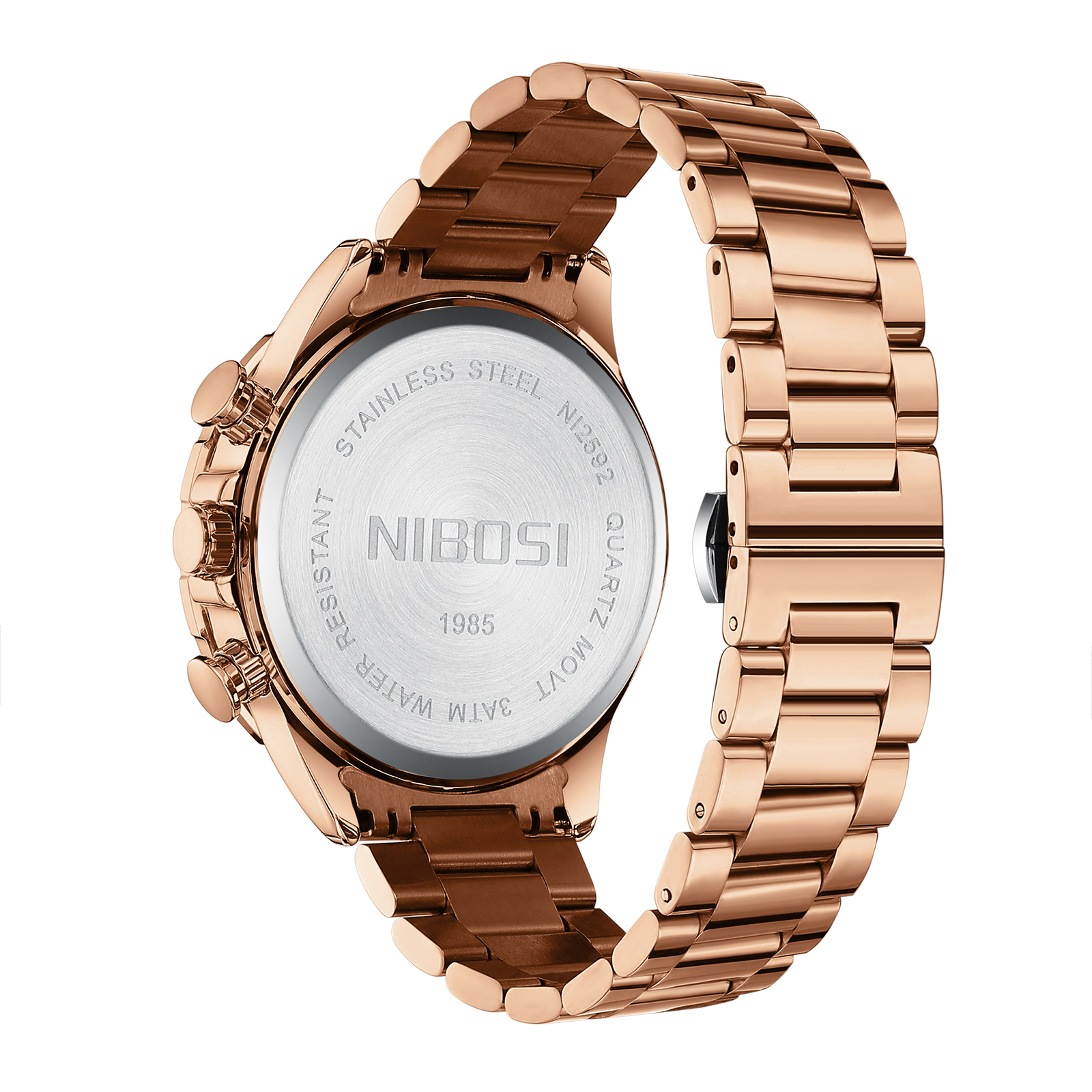 NIBOSI New Men's Watches Top B - مراجعة Anti-Magnetic Watch وسعره