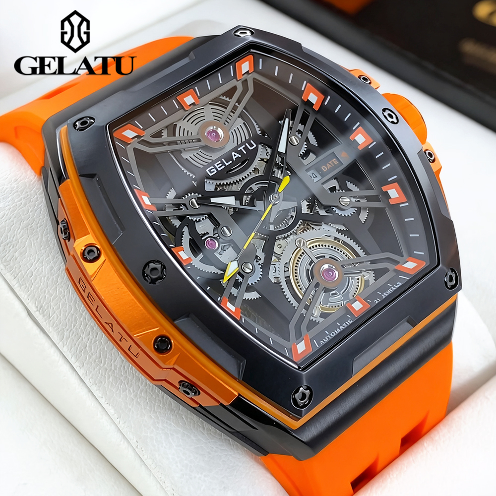 GELATU Men's Watches Trend Fas - مراجعة Anti-Magnetic Watch وسعره
