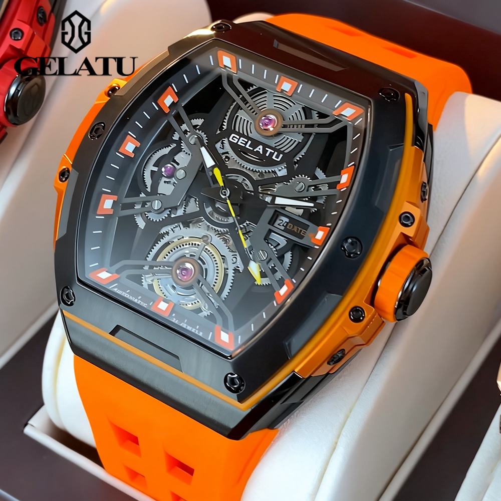 GELATU Men's Watches Trend Fas - مراجعة Anti-Magnetic Watch وسعره