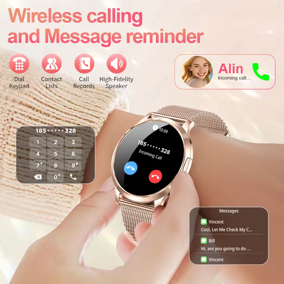 2026 New Stylish Women Smart W - مراجعة Smartwatch Stylish Watches For Women وسعره