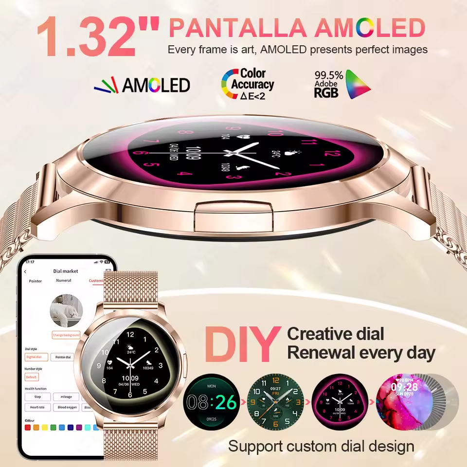 2026 New Stylish Women Smart W - مراجعة Smartwatch Stylish Watches For Women وسعره