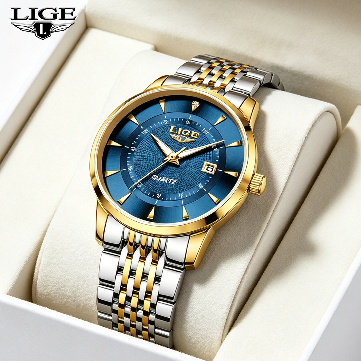 LIGE New 2026 Luxury Man Watch - مراجعة Anti-Magnetic Watch وسعره