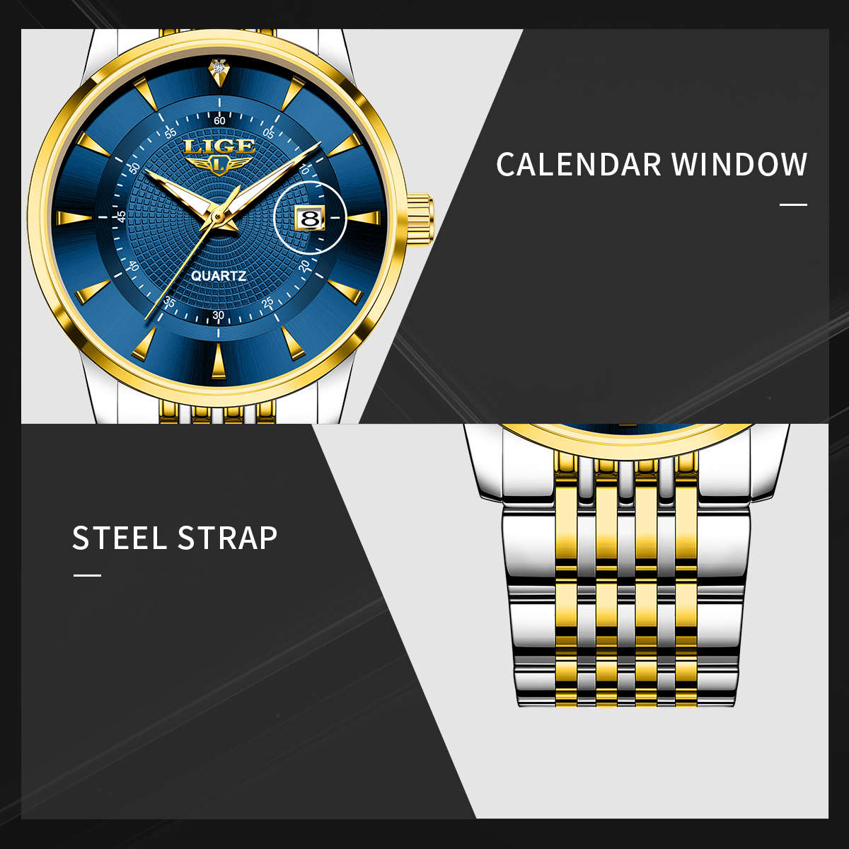LIGE New 2026 Luxury Man Watch - مراجعة Anti-Magnetic Watch وسعره