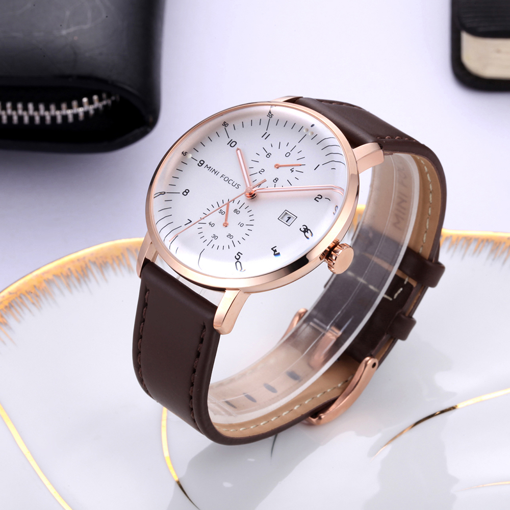 MINI FOCUS Chronograph Watch B - مراجعة Smartwatch Watches Brands For Men وسعره
