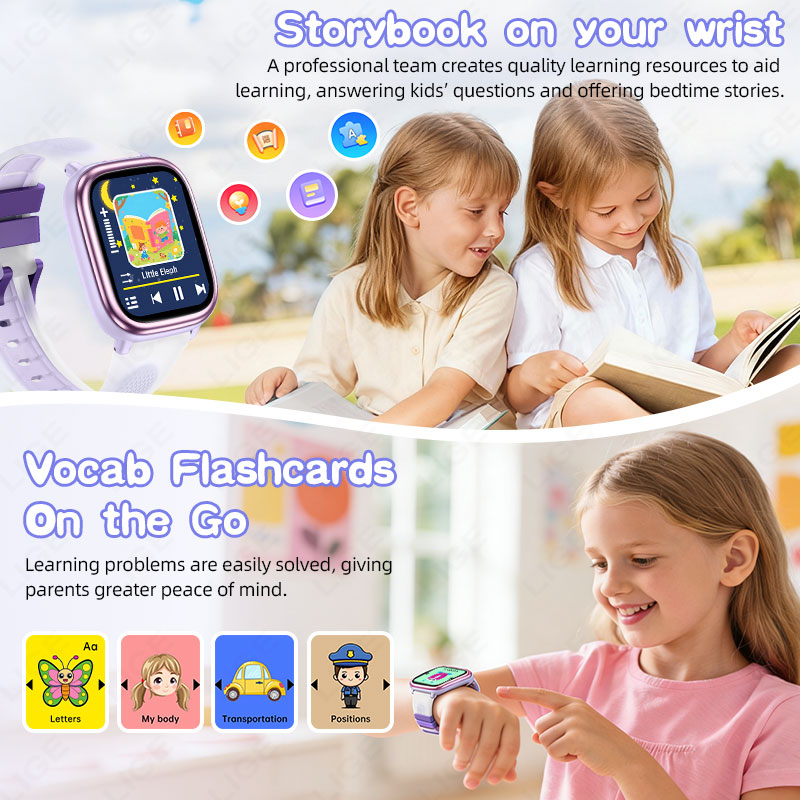 LIGE 2026 New Children Learnin - مراجعة Smartwatch Watches For Kid Boy With Alarm وسعره