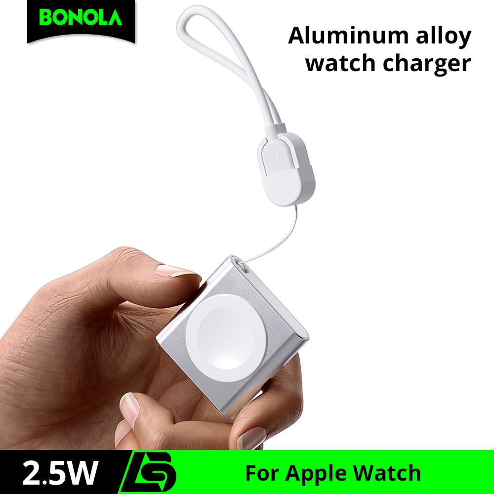 Bonola For Apple Watch Charger - مراجعة Smartwatch Watches Compatible With Iphone وسعره