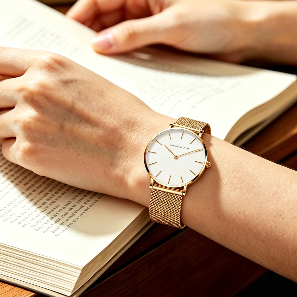 Women's Watch Hannah Martin Br - مراجعة Anti-Magnetic Watch وسعره