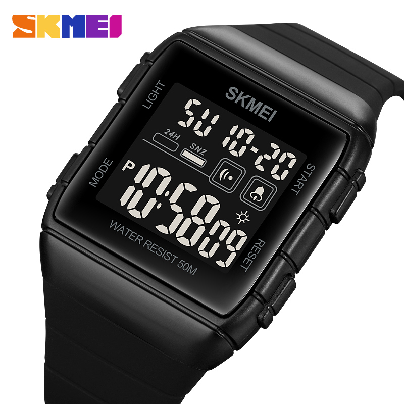 SKMEI 1960 hombre Japan Digita - مراجعة Tide Watch Surf وسعره