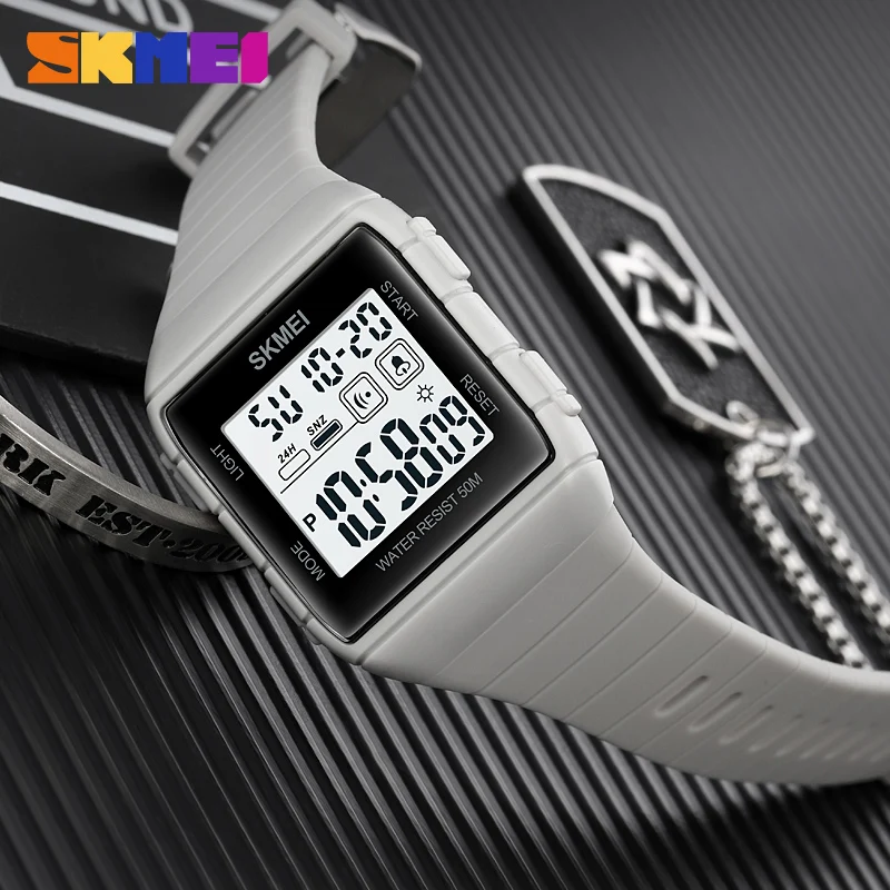 SKMEI 1960 hombre Japan Digita - مراجعة Tide Watch Surf وسعره
