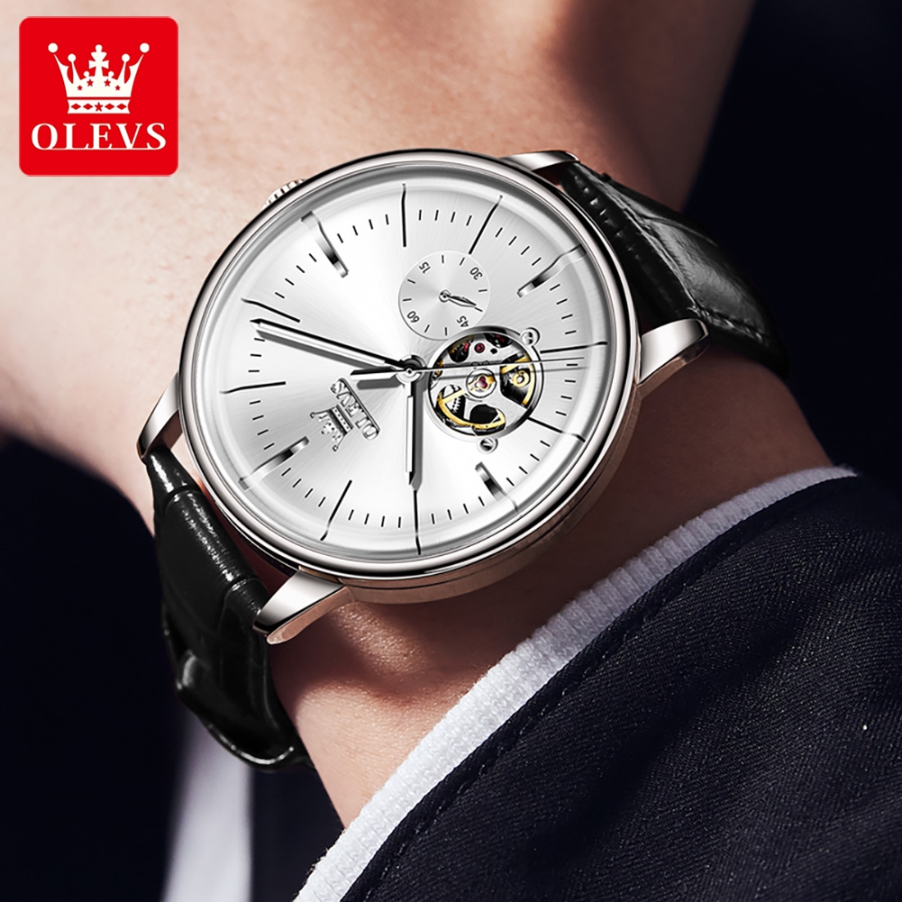 OLEVS Casual Fashion Men's Wat - مراجعة Anti-Magnetic Watch وسعره