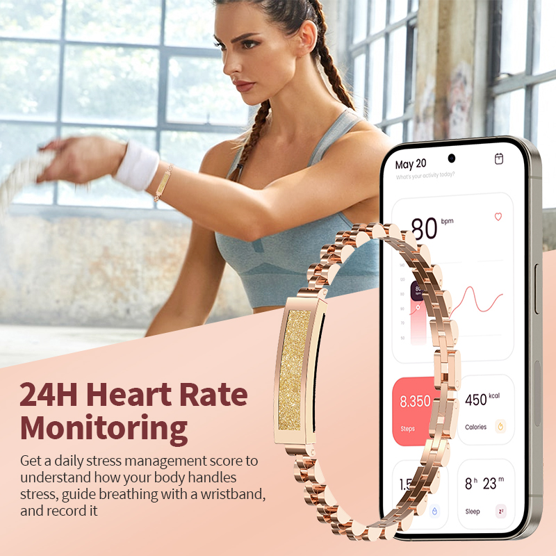 LIGE New Smart Bracelet Stylis - مراجعة Smartwatch Stylish Watches For Women وسعره