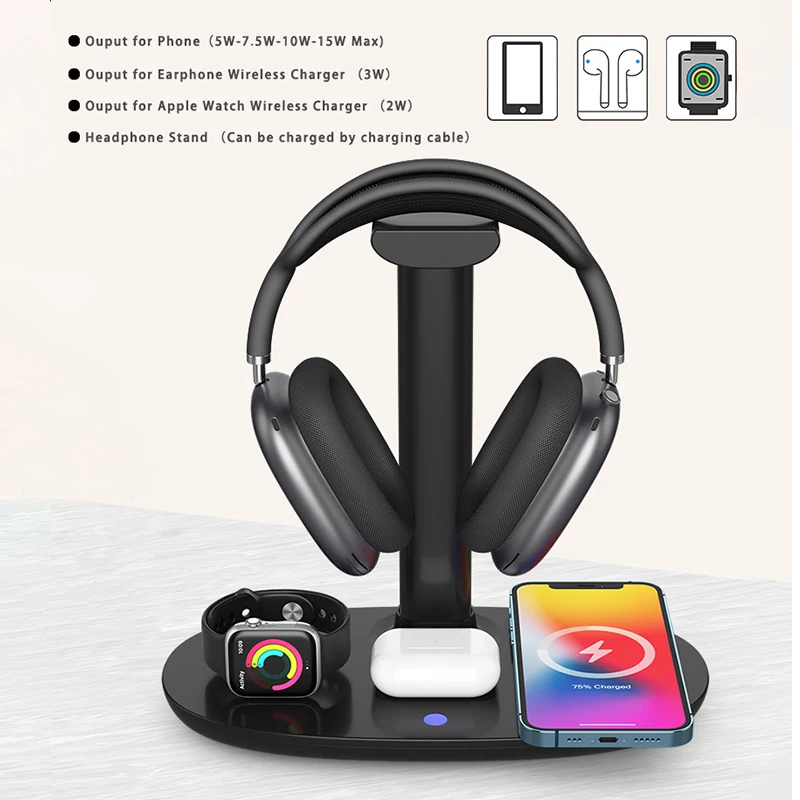 15W 4 In 1 Wireless Charging I - مراجعة Watch Xs8 وسعره