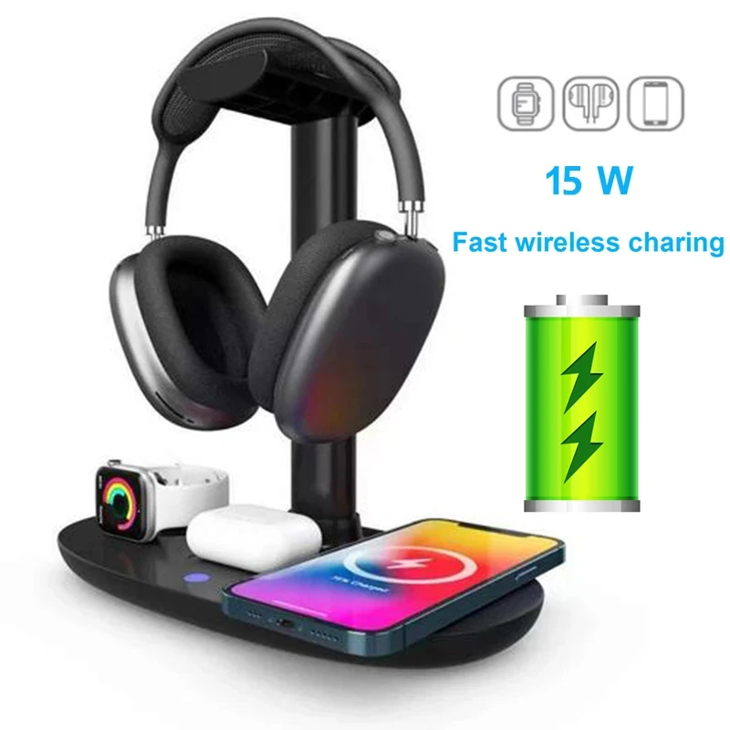 15W 4 In 1 Wireless Charging I - مراجعة Watch Xs8 وسعره