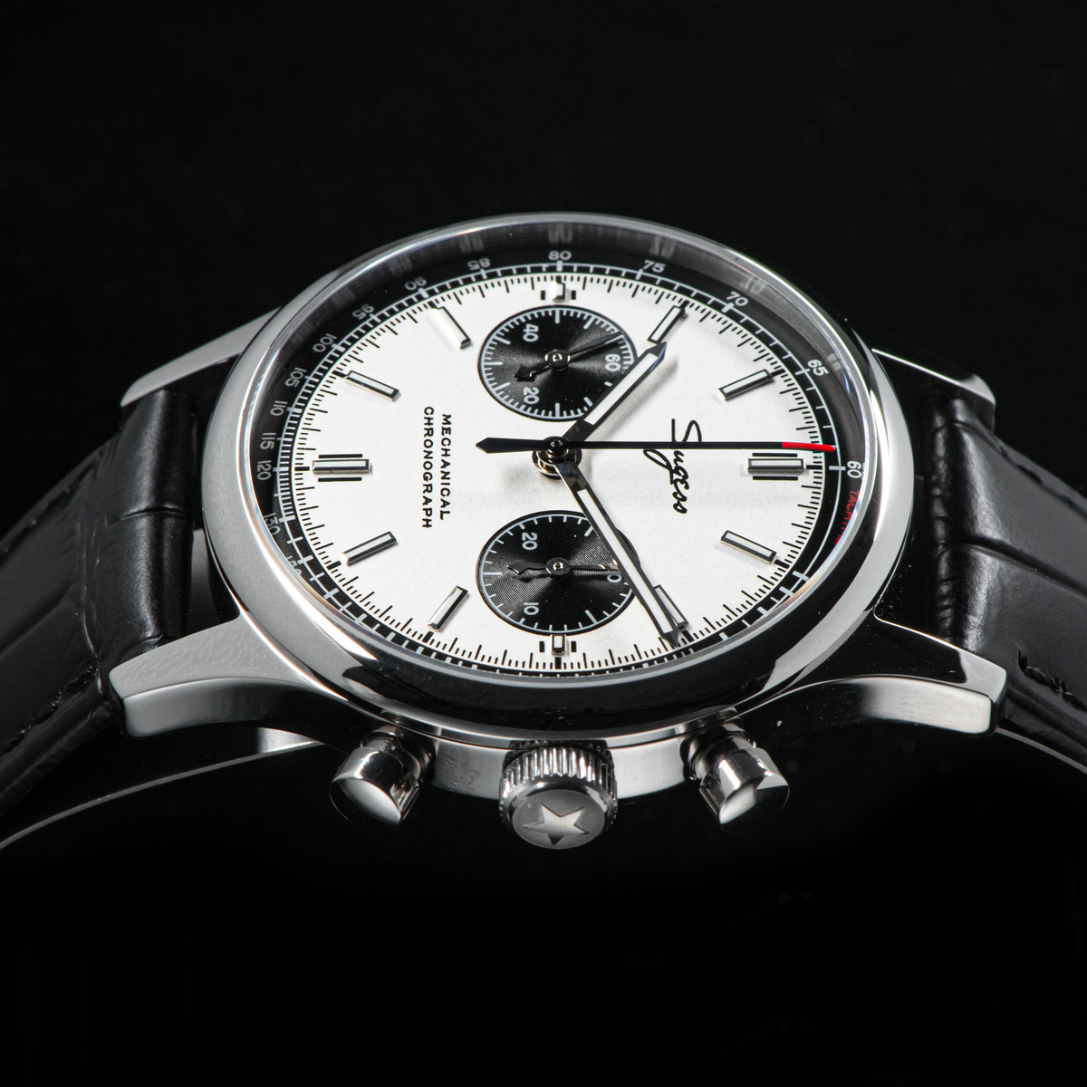 40mm Men Army Watch 1963 Pilot - مراجعة Tide Watch Surf وسعره