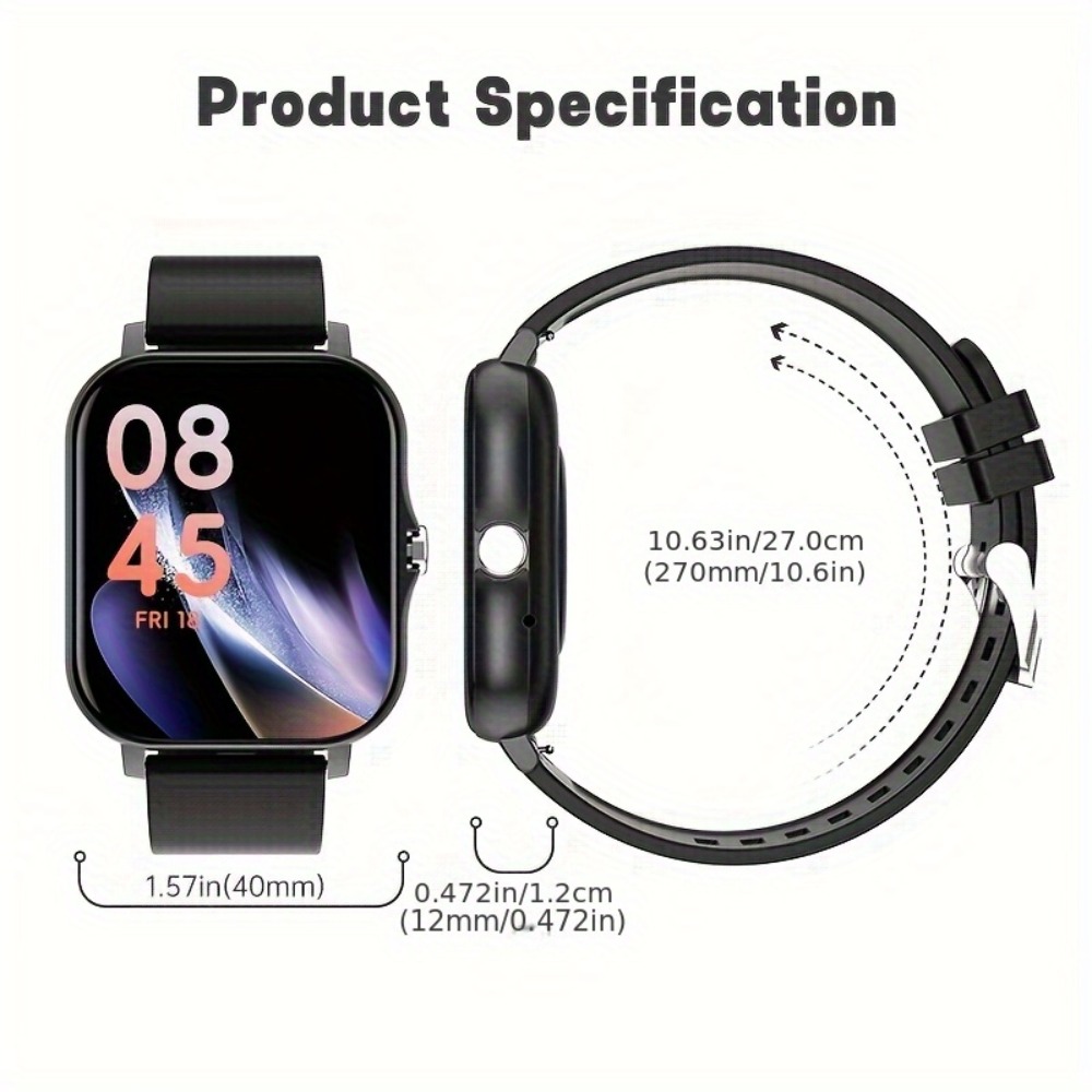Supports Texts Calorie Counter - مراجعة Smartwatch Stylish Watches For Women وسعره