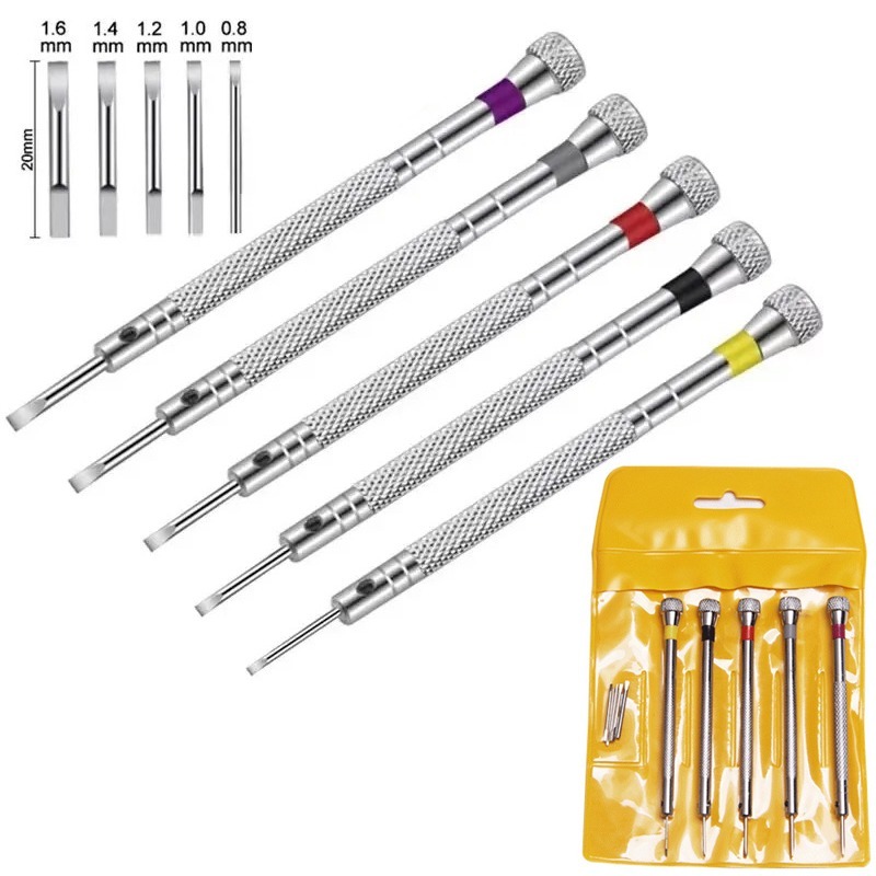 0.8-1.6mm Steel Screwdriver fo - مراجعة Watchmaker Screwdriver وسعره