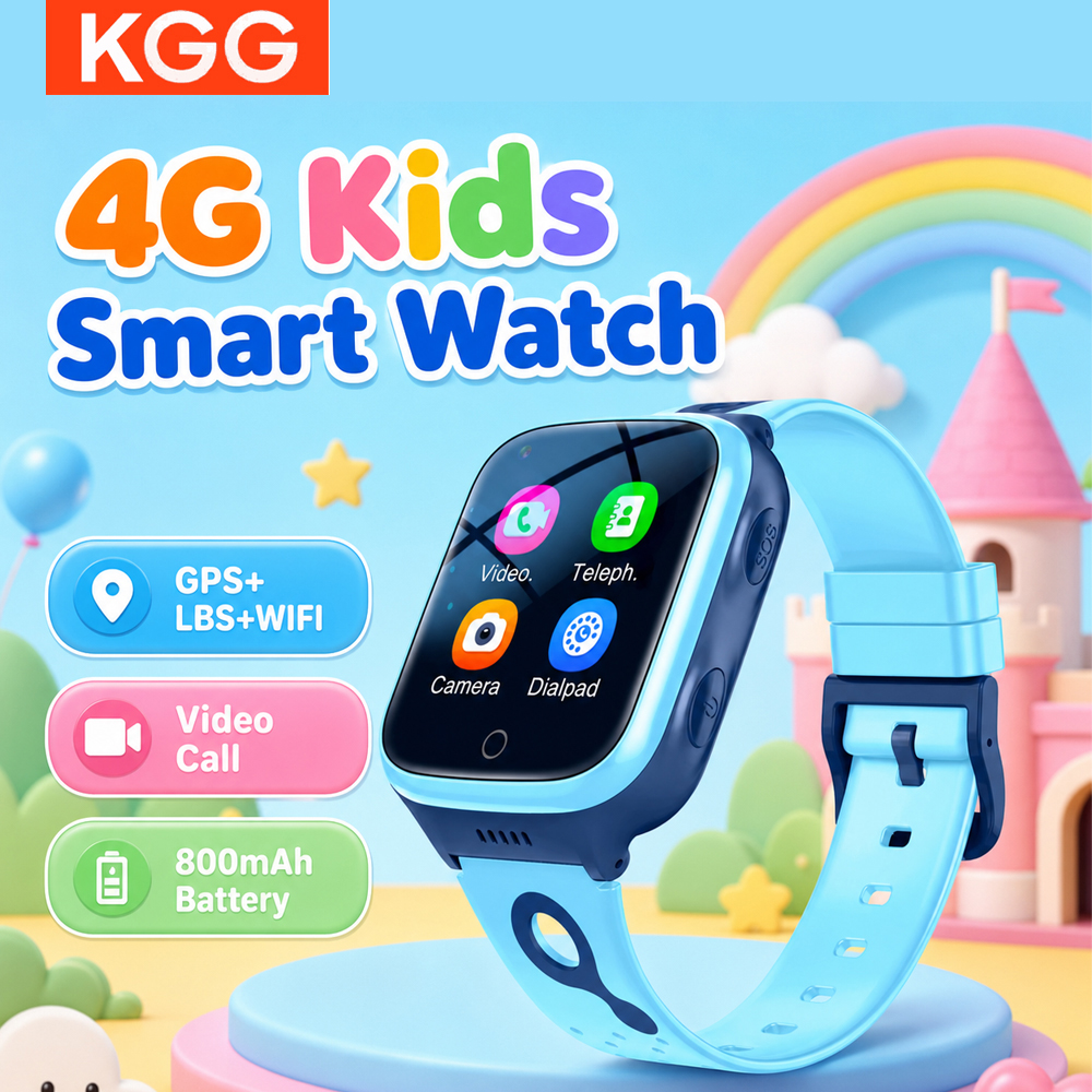 4G Smart Watch Kids GPS WiFi V - مراجعة Smartwatch Watches For Kid Boy With Alarm وسعره